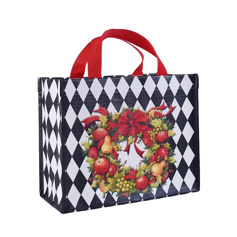 Woven Polypropylene Grocery Tote Bag