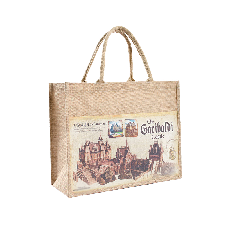 Custom  Jute Tote Bag